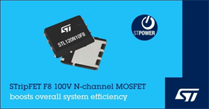意法半導體的STL120N10F8 N溝道100V功率MOSFET現已全面投產